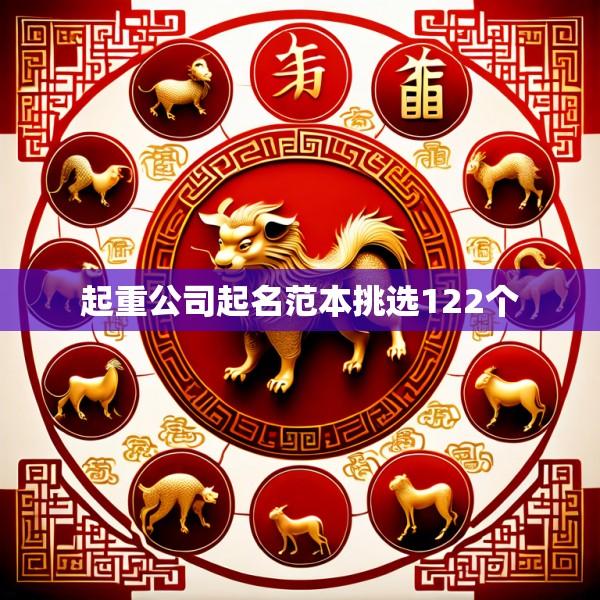 起重公司起名范本挑选122个